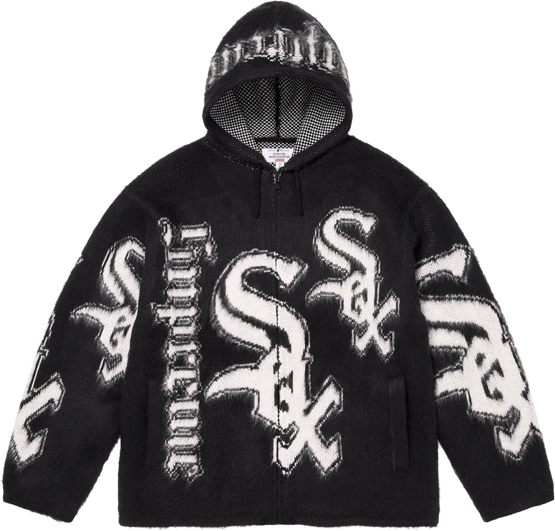 Supreme®/Chicago White Sox™ Zip Up Hooded Sweater view 8